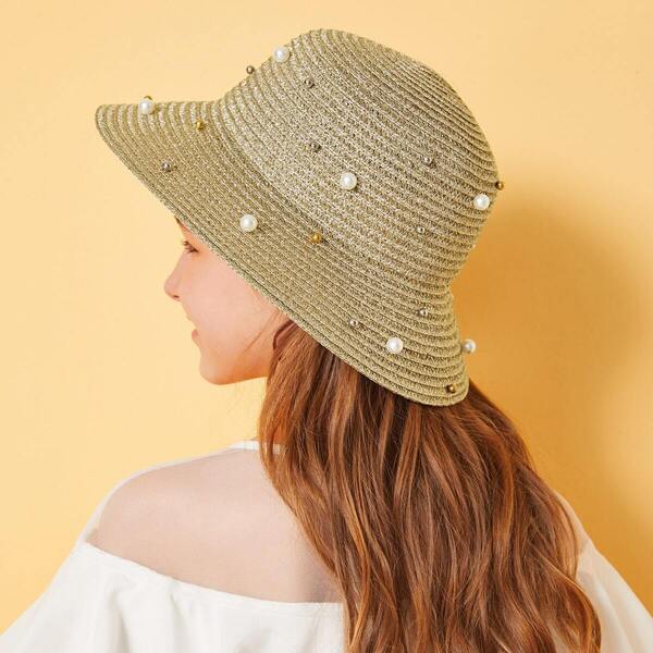 Toddler Girls Faux Pearl Decor Hat
Toddler Girls Faux Pearl Decor Hat