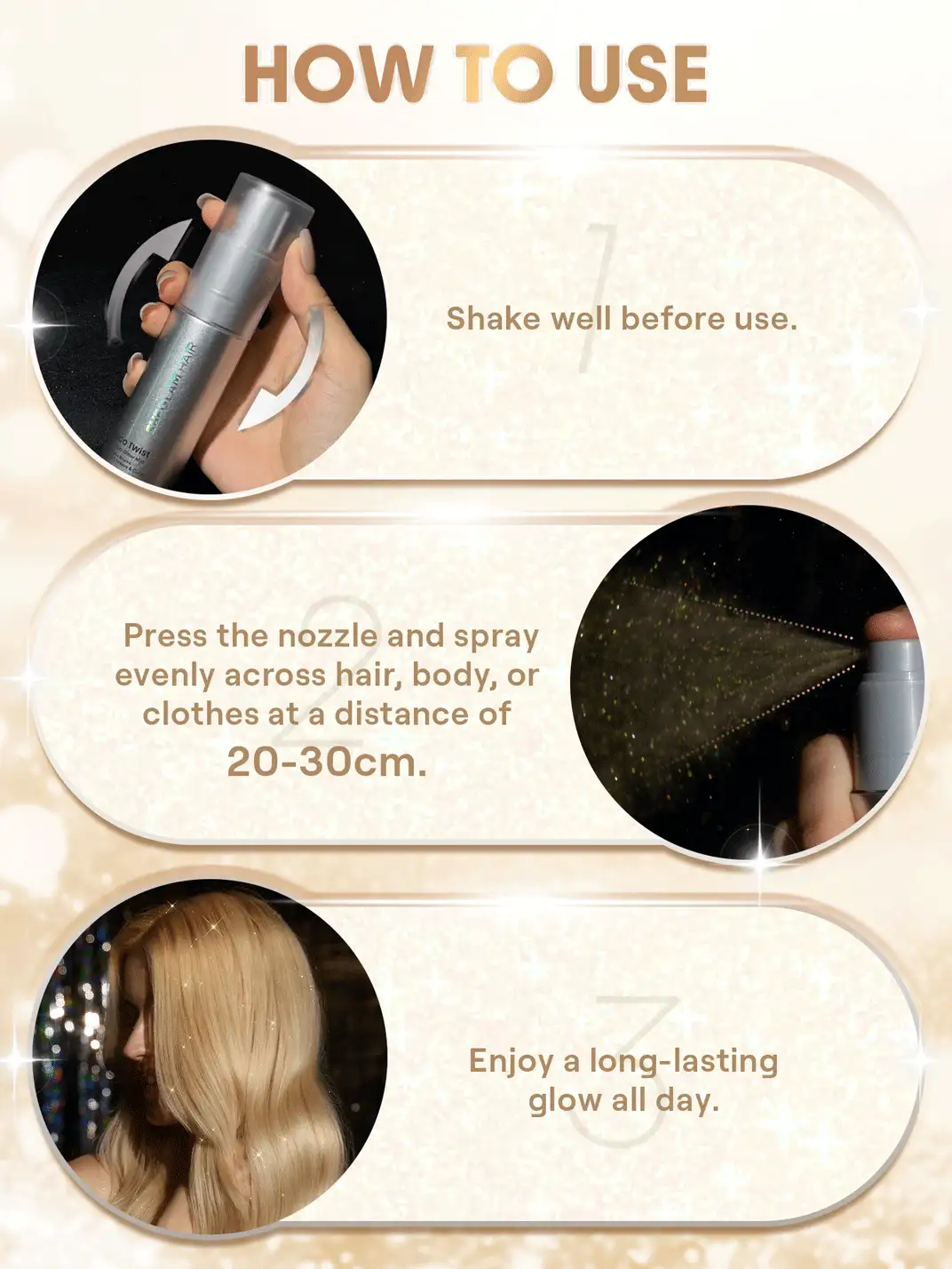 SHEGLAM HAIR Bruma de purpurina para el cabello y el Body con efecto disco giratorio - Calidad estrella Graduación Cumpleaños Día festivo Summer Caer Autumn Y2K Elegante Moda Mujer Constituir Cosmético Fiesta Playa Viajar Cámping Al aire libre Escuela Campus Festivales Decoración Regalo Presente Rosa Chica Mejor Color Encanto Onda rosa Navidad Año Nuevo Día de Acción de Gracias Día de San Valentín