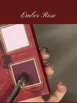 SHEGLAM Ember Rose Burning Devotion Color Palette 4 Colors Valentines Eyeshadow Palette Creamy Matte Long-Lasting High Pigment Vegan Eyeshadow Brand Beauty Makeup Face Paint Cosmetic For Women Girls Perfect For Fall Winter Ideal For Y2K Fancy Fashion Suitable For Birthday Christmas Present Party Ready Best Color