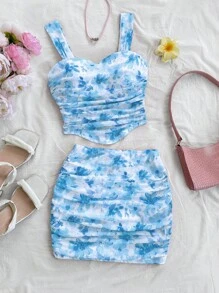Blue and White