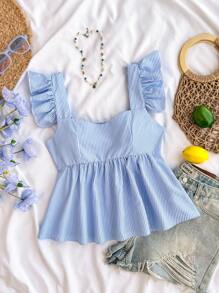 Blue and White