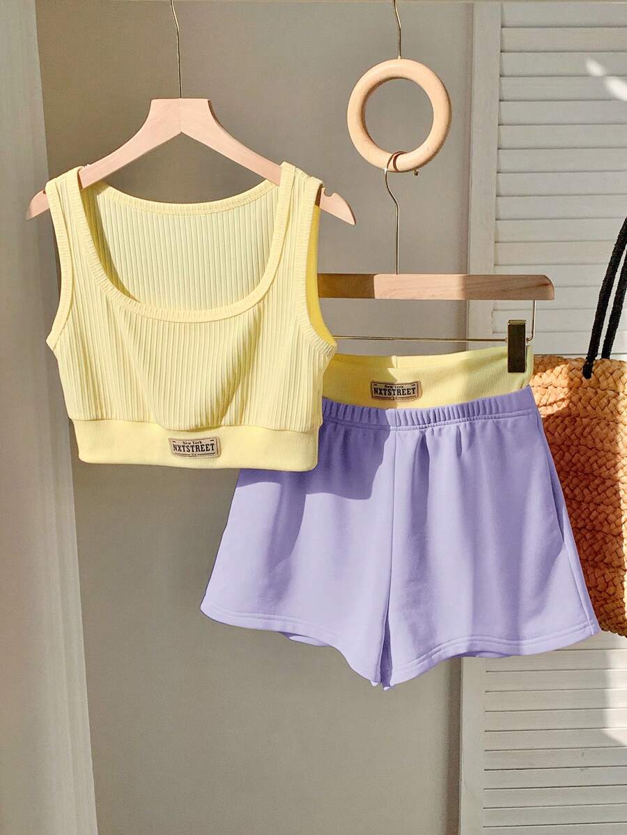 Comfortcana Conjunto de dos piezas para mujer para uso diario