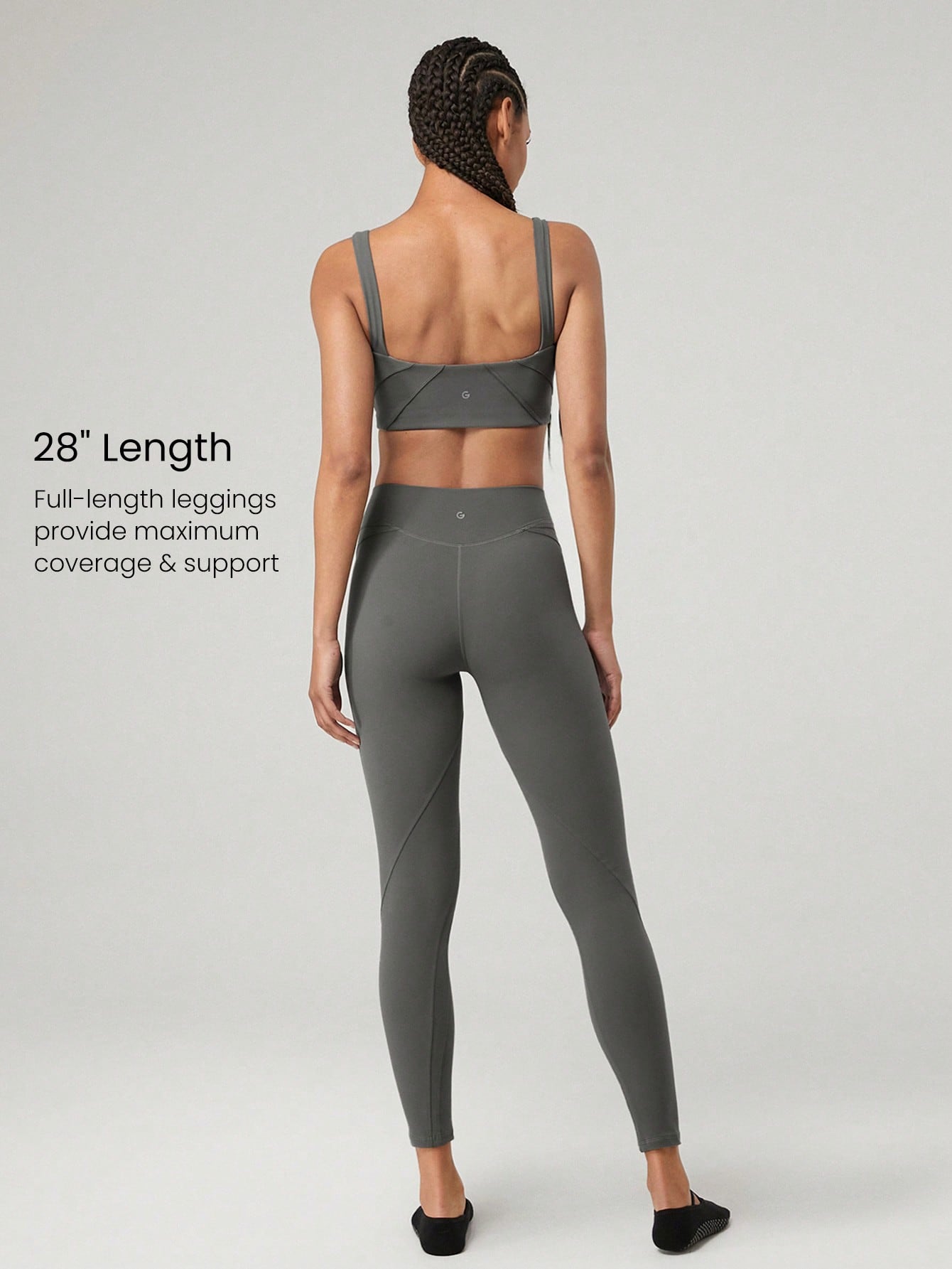 Juliet ヨガレギンス 2点セット ピスタチオ、 ブラウン Juliet