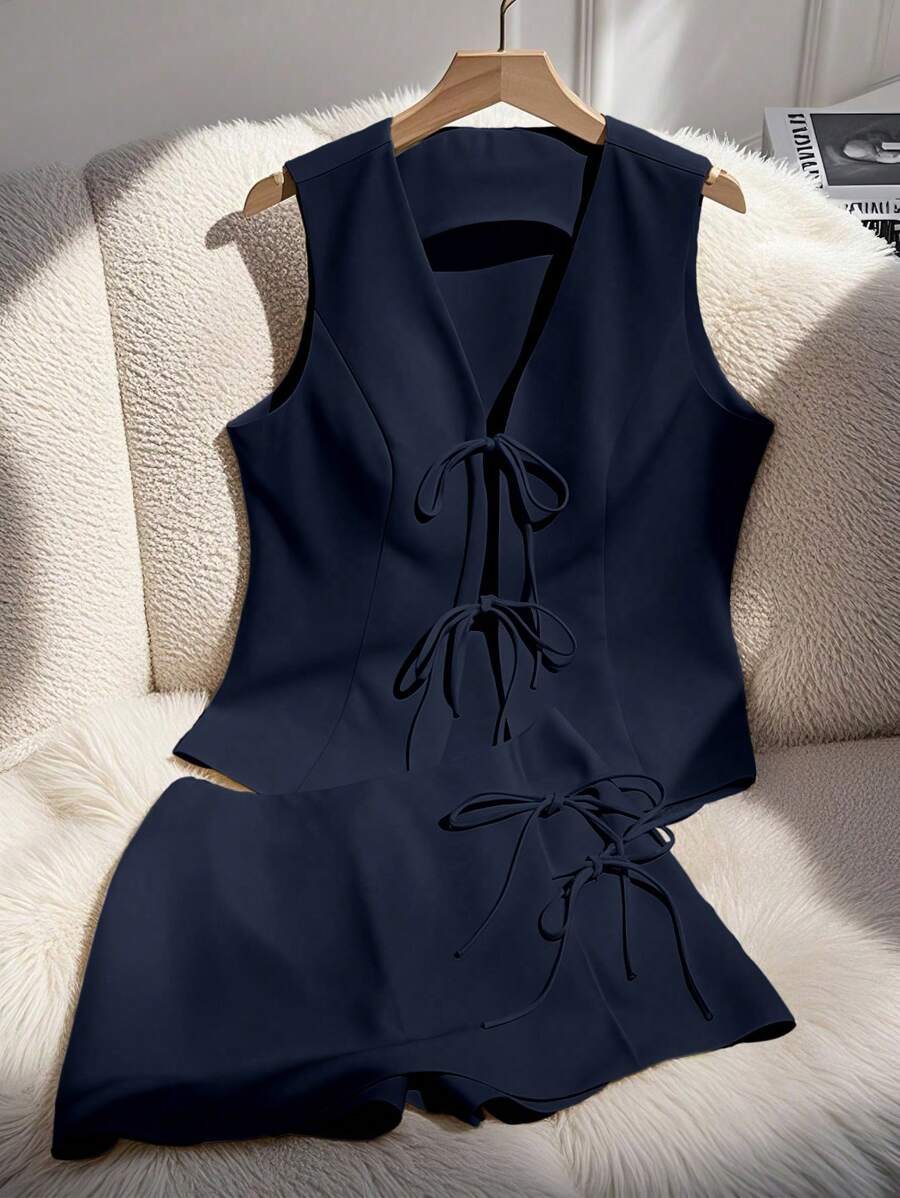 Franclia Conjunto de dos piezas para mujer para uso diario