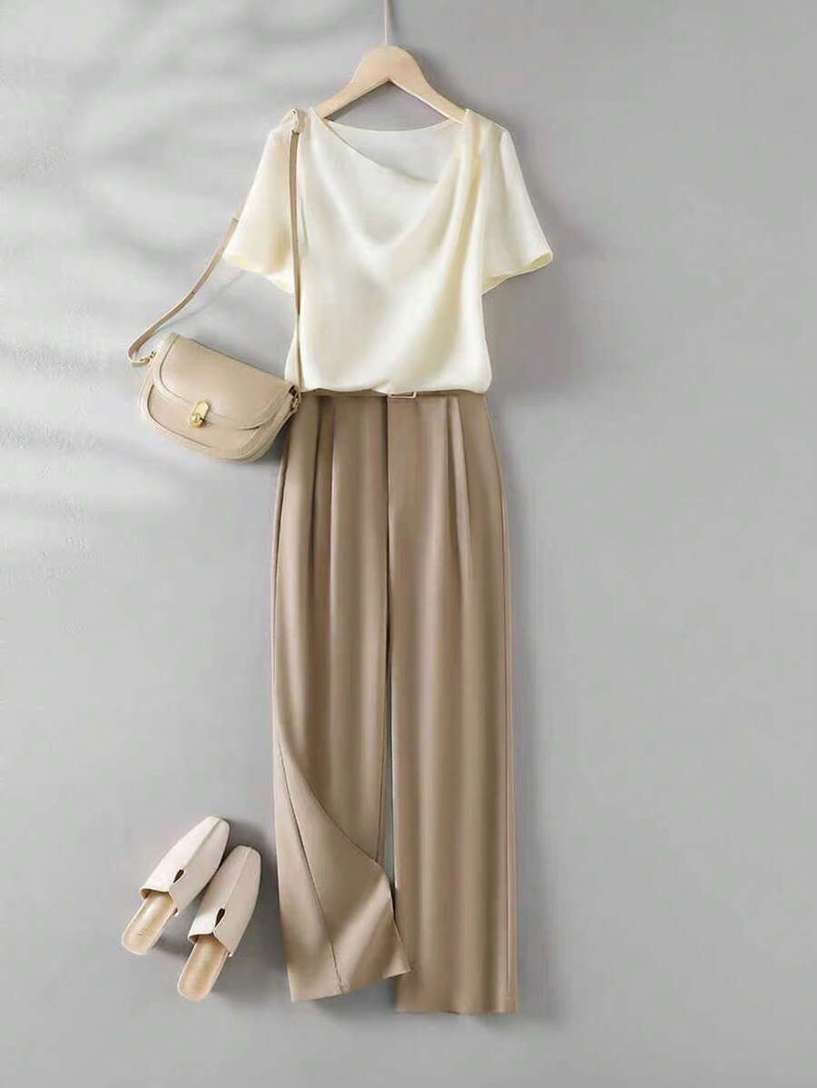Franclia Women Two Pieces Outfits For Daily Wear