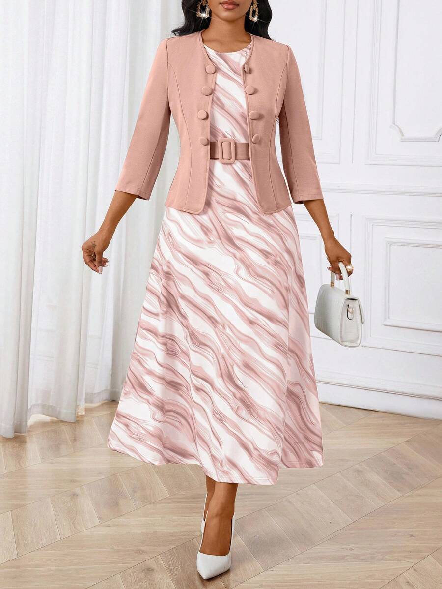 SHEIN Lady Women Two Pieces Outfits For Daily Wear