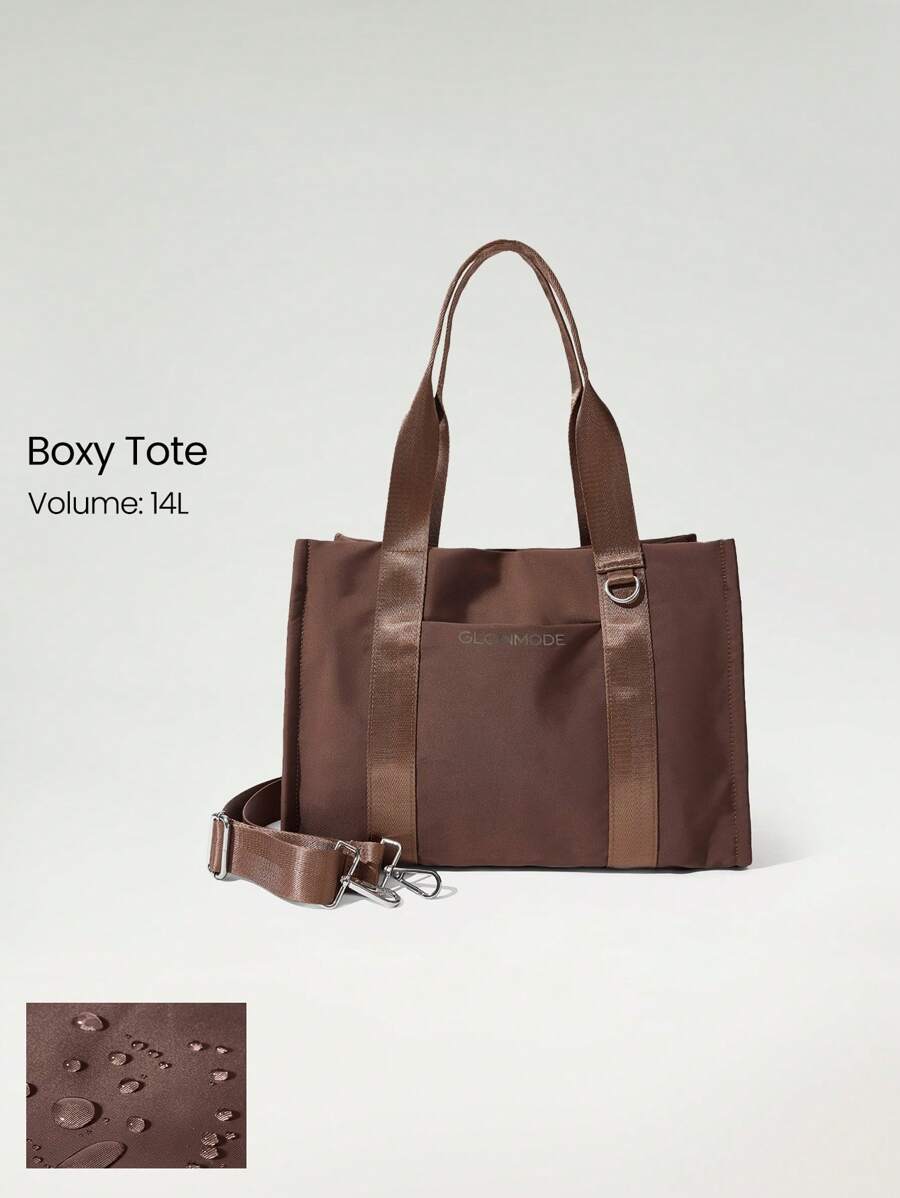 16L Ready Or Not Adjustable Strap Crossbody Square Tote Bag Daily Casual Leisure Wear