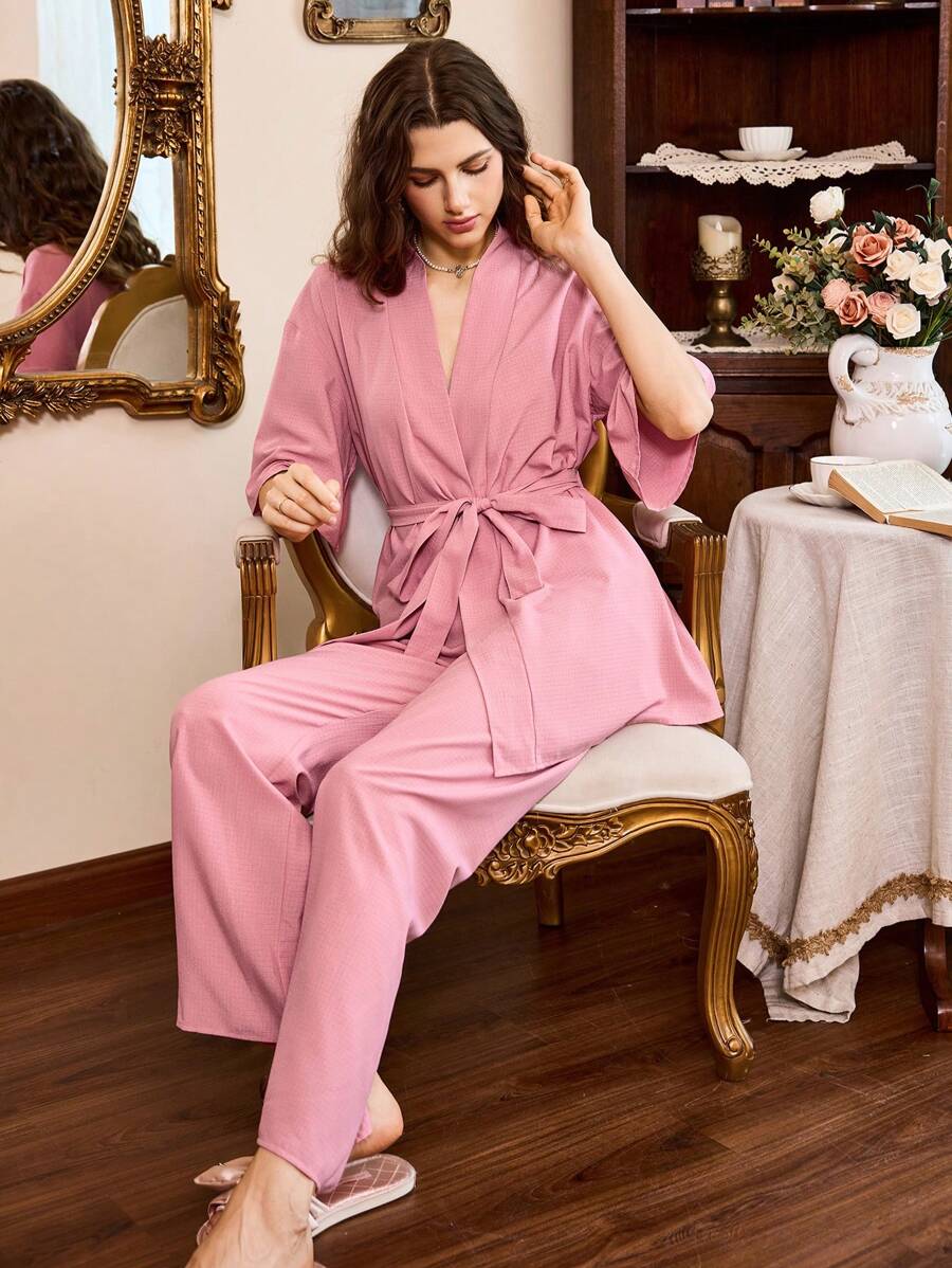 Côtesoire 2 pièces Ensembles de pyjamas décontractés pour femmes