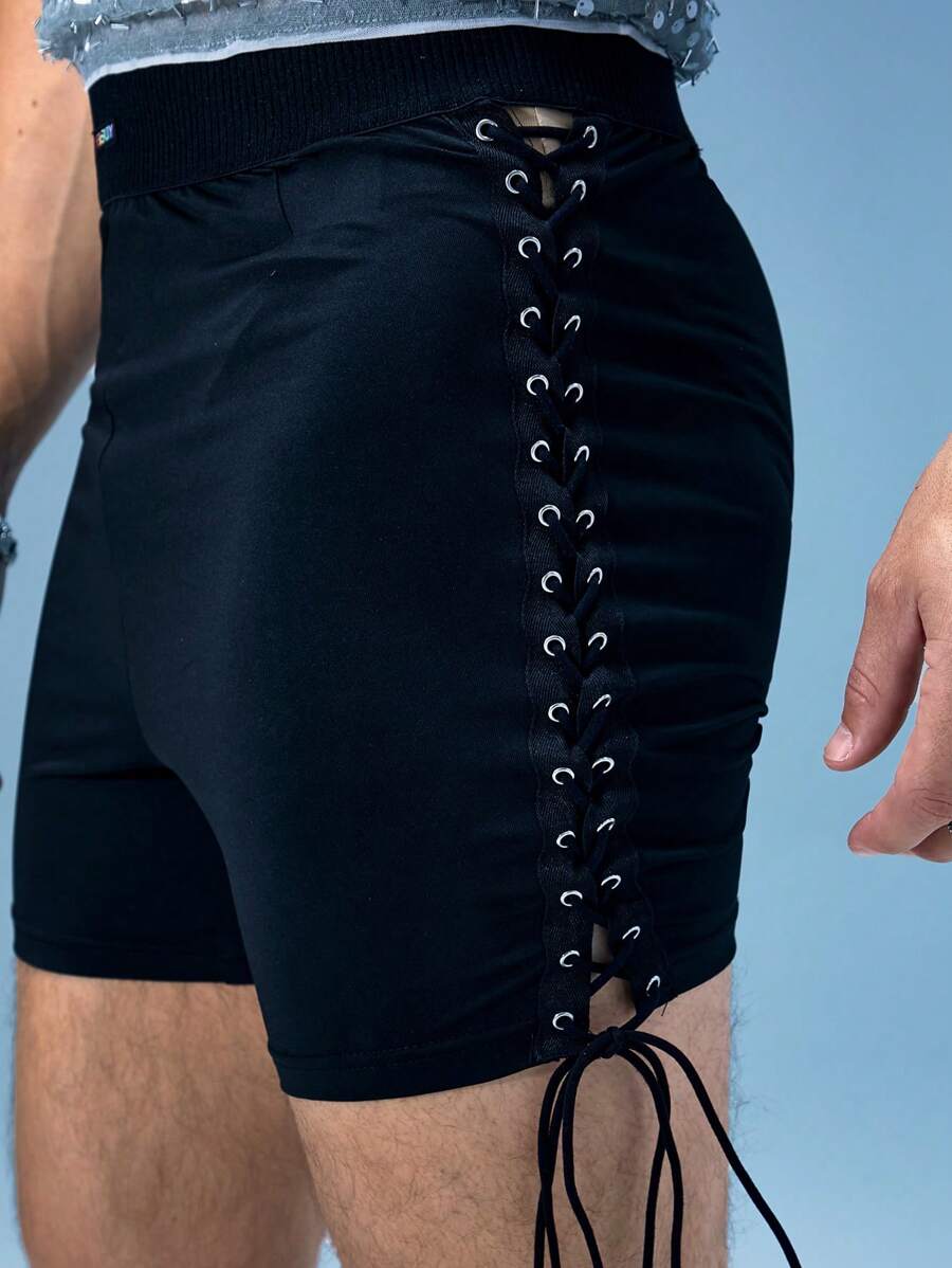 FeverCity Pantalones cortos masculinos sexys FeverCity, fashion adecuados para el verano