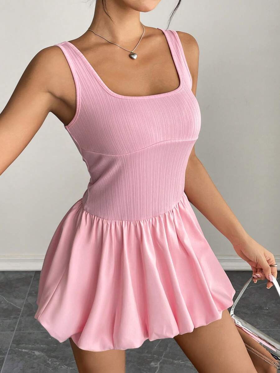 SHEIN PETITE Falda acampanada de cintura elástica de terciopelo con estampado floral, falda linterna dulce, linda y de moda, adecuada para otoño e invierno, apropiada para citas