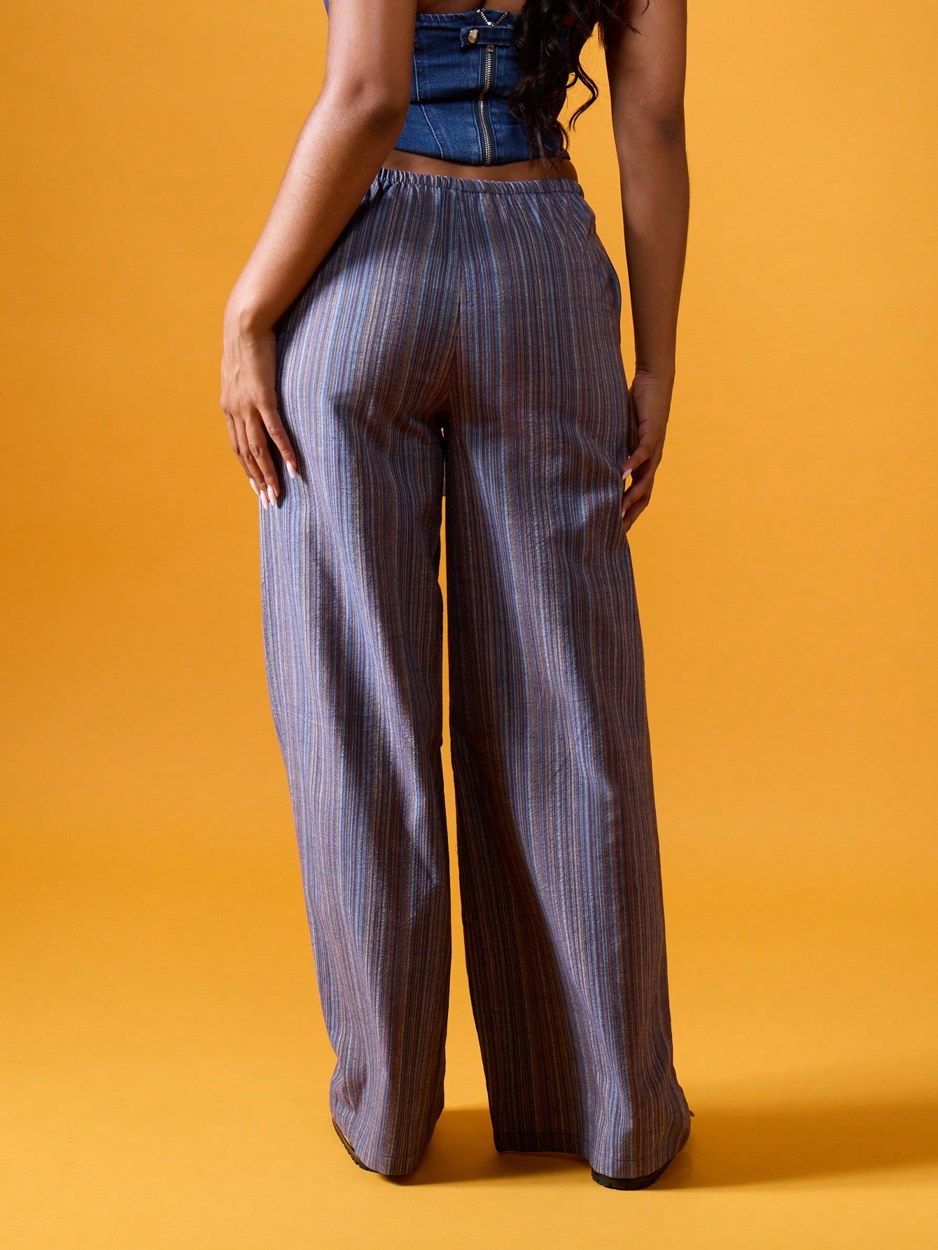 カジュアルドローストリングパンツ gossip!ロサンゼルス カーゴパンツ Y2K カジュアル ドロー