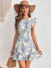 Blue and White