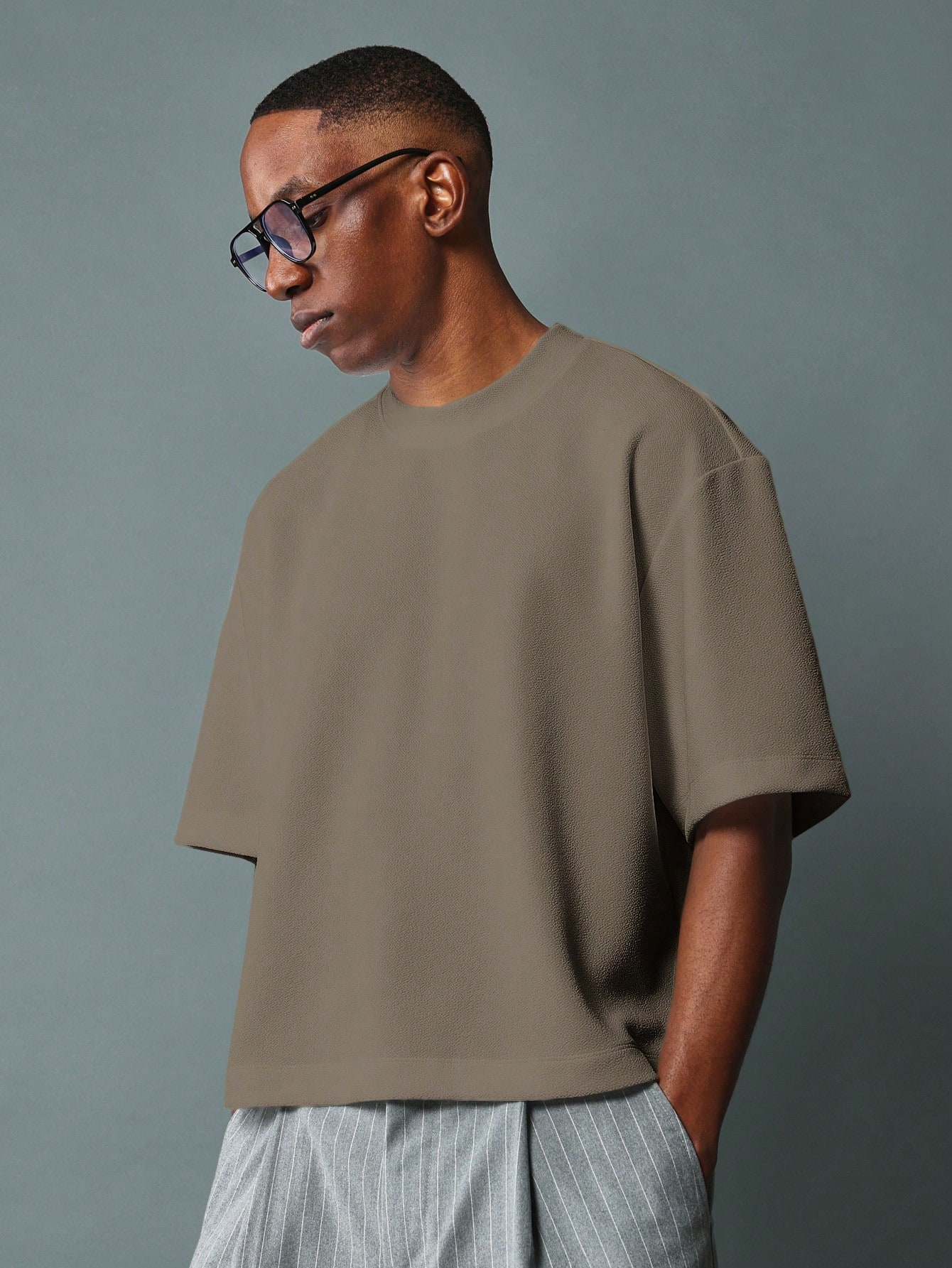 【SATIIIZ】Kir Pigment Short Sleeve Shirt lamda-watermelon-bust-