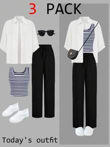 Blue and White