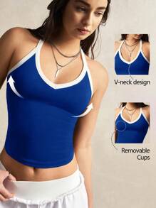 Blue and White