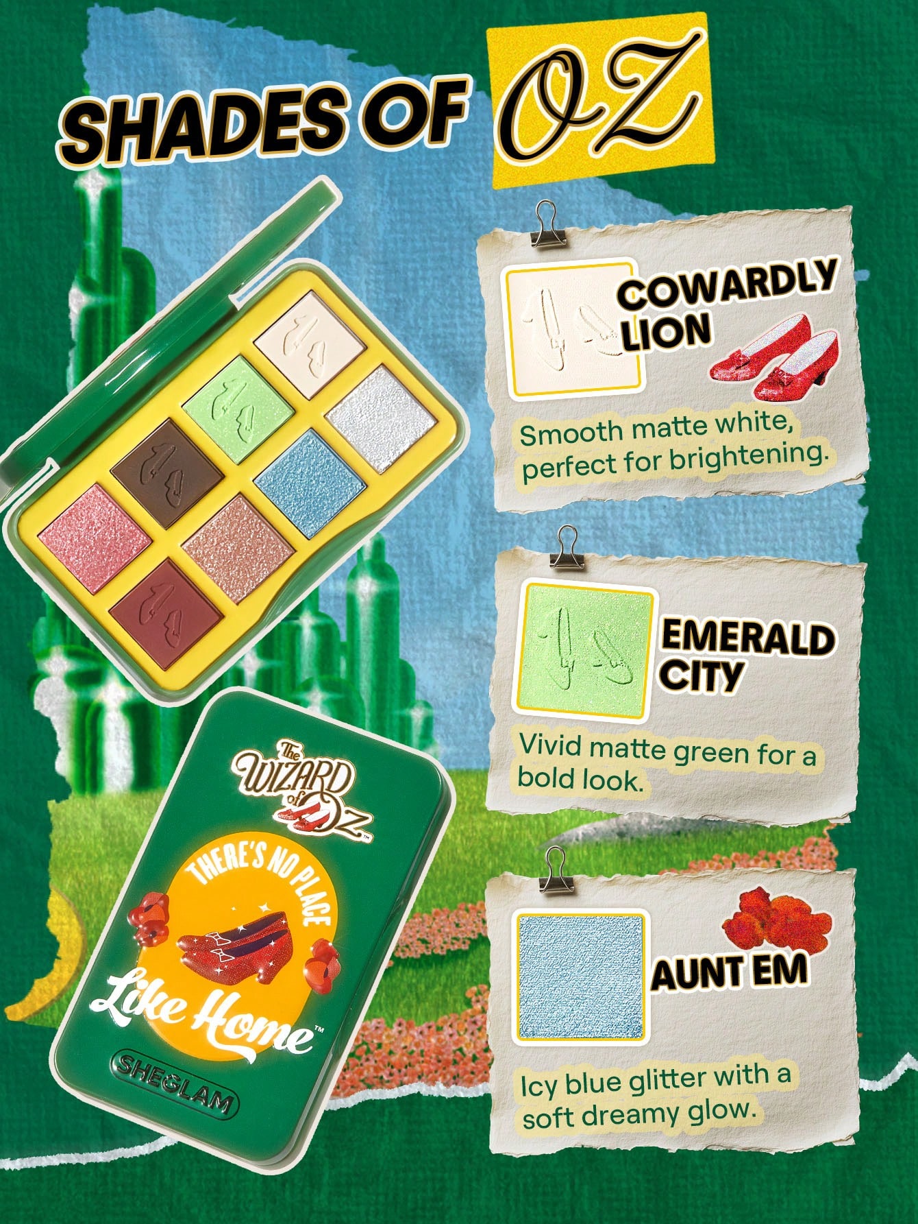 The Wizard of OZ™ | SHEGLAM Conjunto de coleção completa｜SHEGLAM