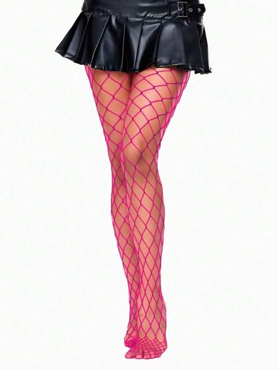 ROMWE Fashion Sexy High Elasticity Fishnet Tights