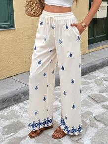 Azul y blanco