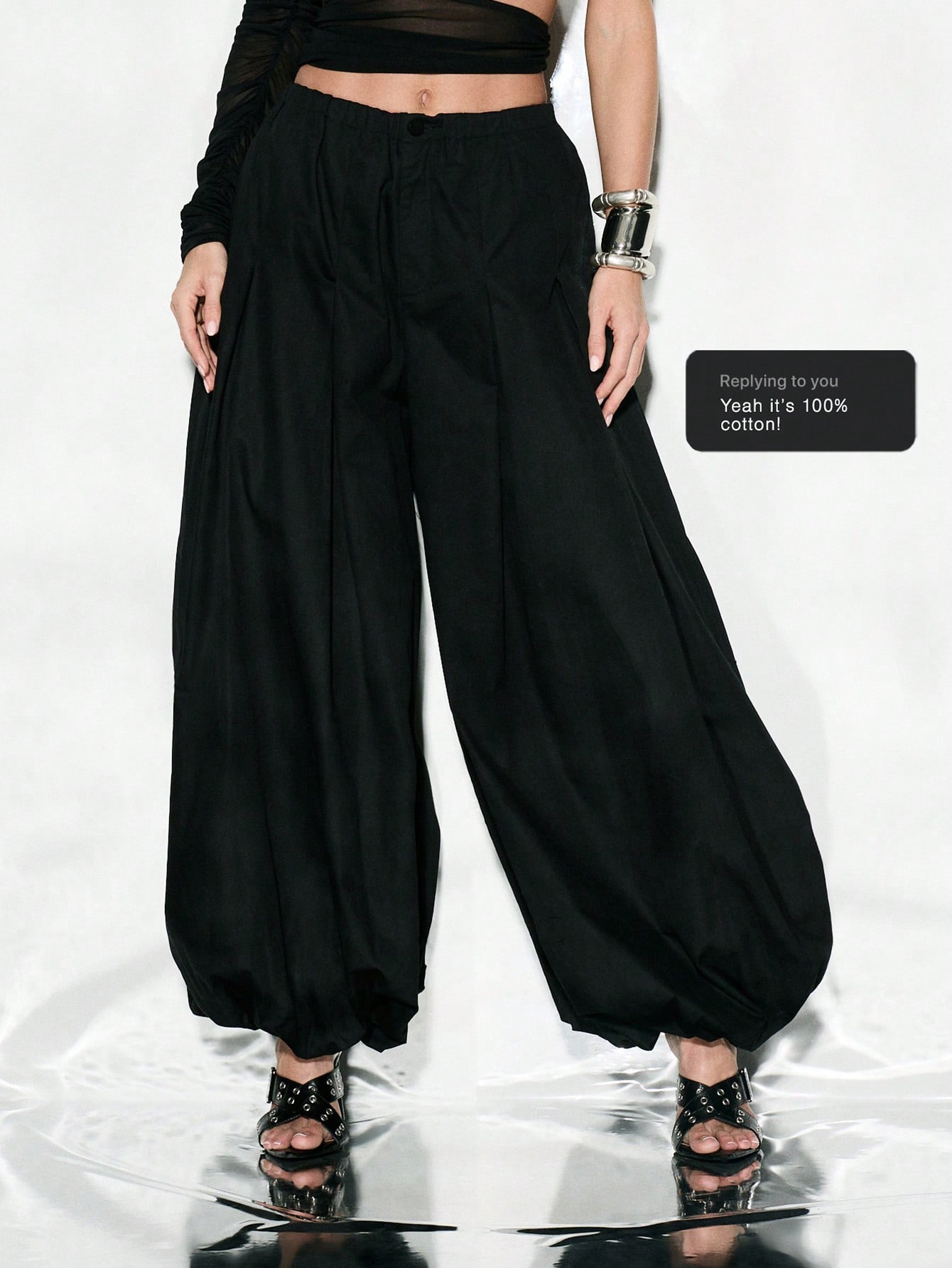 Comfortable Loose Fit Parachute Pants｜KiZN