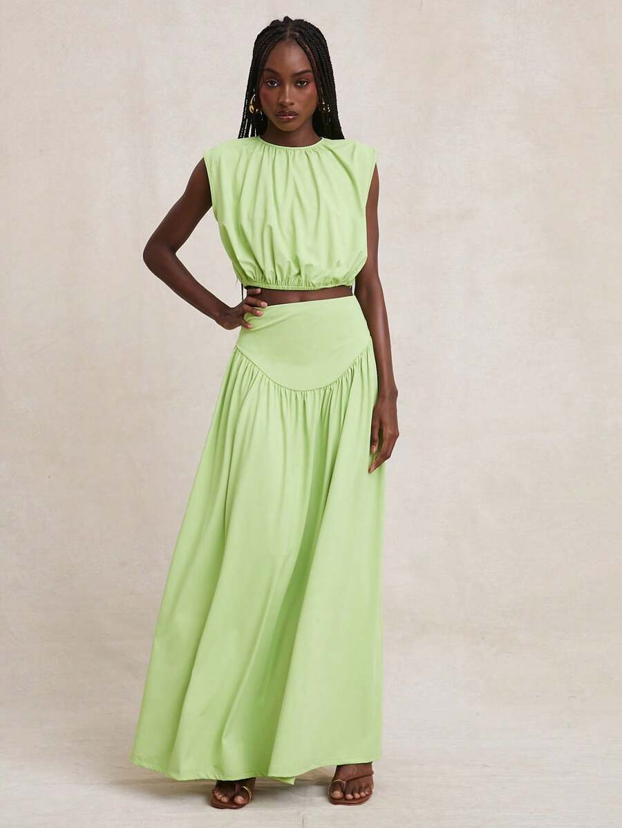 NYA SZN Top Short Sleeve Ruche Cut Out Detail Casual Everyday Brunch Special Occasion Wedding Guest Bridal Party Vacation Summer Spring Top Outfits For Women