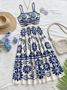 Blue and White