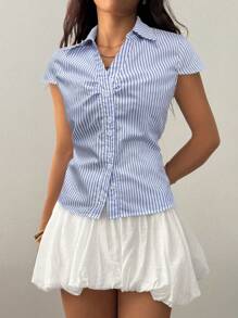 Blue and White