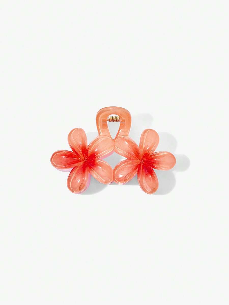 Maija Bunte Blumenclips, Bonbon-farbene Blumen-Haarclips, Urlaubsatmosphäre Haarclips
