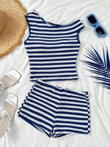 Blue and White