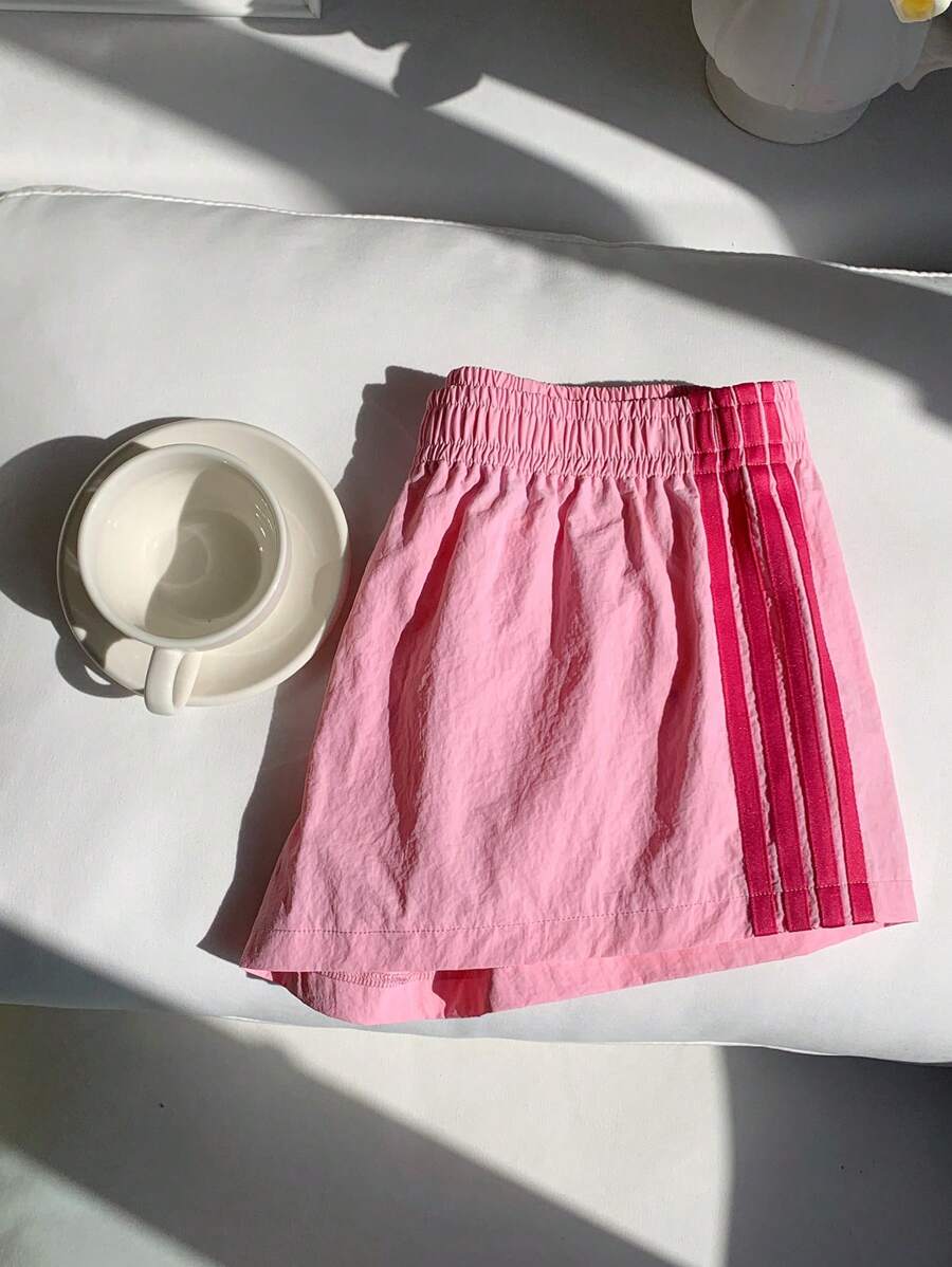 Comfortcana Pantalones cortos de mujer de unicolor, adecuados para el verano
