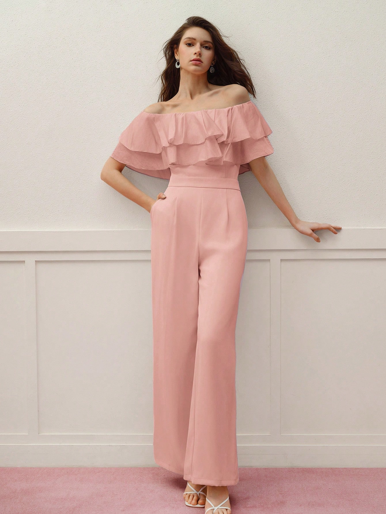 オールインワン FORME mother Shirt Jumpsuit Women Jumpsuits & Bodysuits｜Motf