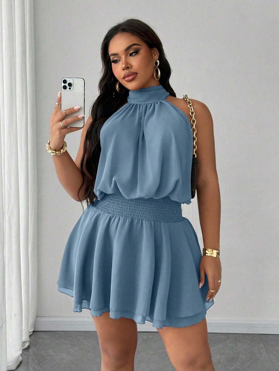 Celure Plus Size Women Elegant Sexy Off Shoulder Bow Formal Dress
