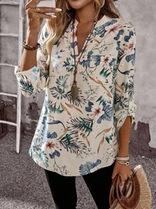 Azul y blanco