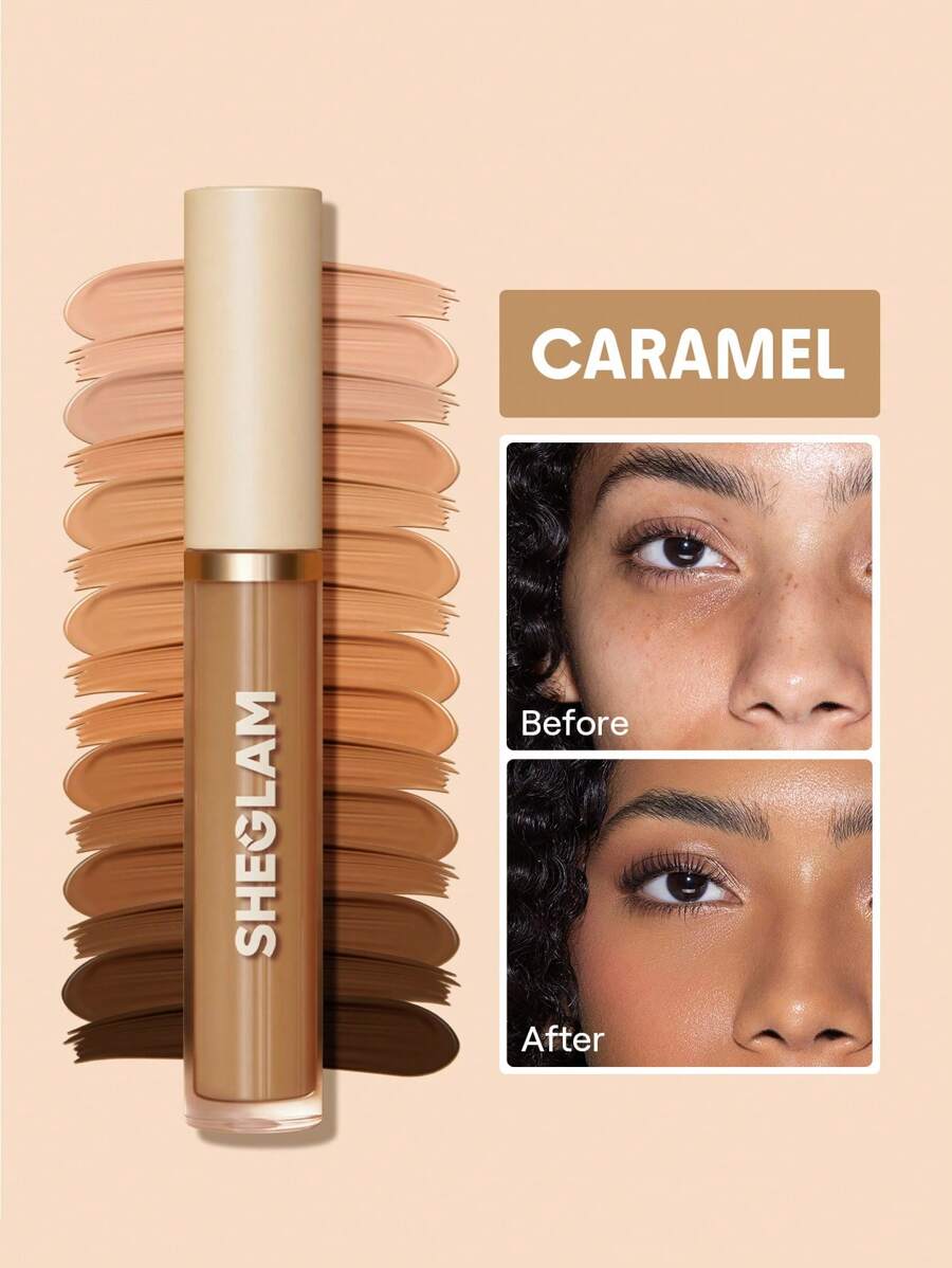 SHEGLAM Corrector LíQuido Mate Like Magic De 12 Horas De Cobertura Total, Corrector De Color Iluminador De Larga DuracióN, Hidratante Y Ligero Durante Todo El DíA, Corrector De Invierno Para Navidad Y GraduacióN CumpleañOs Vacaciones Verano OtoñO Y2K Elegante Moda Mujeres NiñAs Maquillaje CosméTico Belleza Fiesta Playa Viaje Camping Aire Libre Escuela Campus ExcursióN Festivales DecoracióN Regalo Presente Rosa Chica Cosplay Mejor Color Encanto Vibra