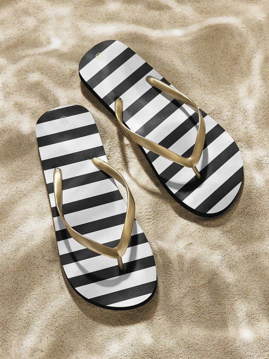 Women's Flip Flops, Summer Breathable Slippers, Comfortable Non-Slip Casual Sandals, Fashion Bathroom Home Slippers, Ladies Thong Sandals, Beach Shoes, House Slippers