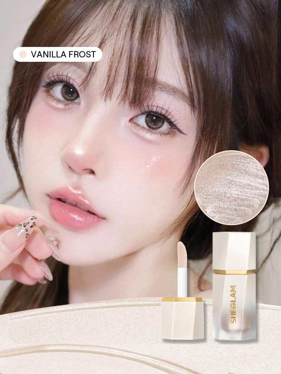 SHEGLAM Iluminador LíQuido Glow Bloom-Iluminador En Crema En Gel Vanilla Frost Acabado Brillante Y HúMedo Iluminador De Larga DuracióN No Se Apelmaza Resistente Al Agua Maquillaje Navidad Invierno S Y2K Regalos Iluminador GraduacióN CumpleañOs Vacaciones Verano OtoñO Y2K Elegante Moda Mujeres Maquillaje CosméTico Fiesta Playa Viaje Camping Aire Libre Escuela Campus ExcursióN Festivales DecoracióN Regalo Presente Rosa Chica Cosplay Mejor Color Encanto Vibra