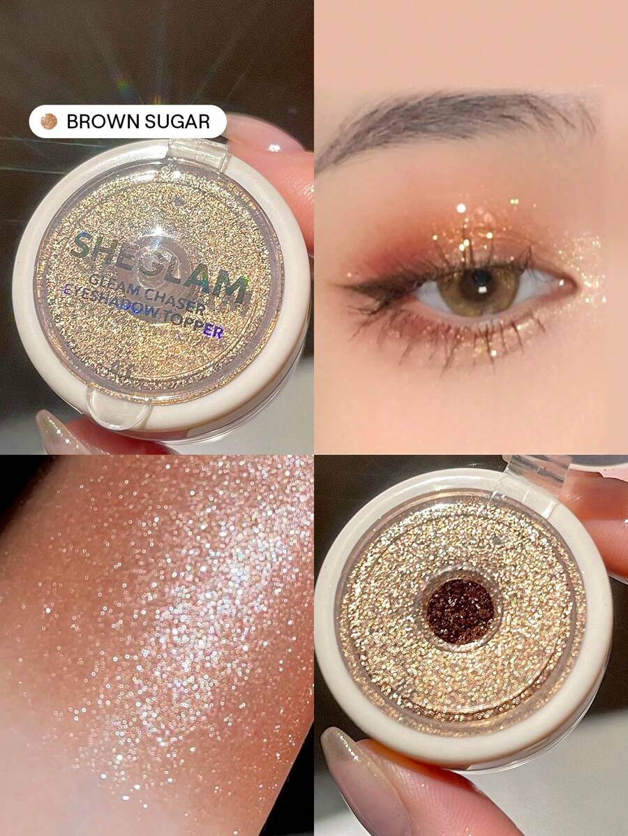 SHEGLAM Gleam Chaser Eyeshadow Topper-Brown Sugar Valentine'S Day Decor Love Gift Winter Y2K Makeup Party Beach Travel Holiday S Camping Outdoors Present Rose Fashion Girl New Year Cosmetic Cosplay Best Trip Festivals Color Fancy Campus School Charm Vibe Cny Graduation Birthday Holiday Summer Fall Autumn Y2K Fancy Fashion Women Makeup Cosmetic Party Beach Travel Camping Outdoors School Campus Trip Festivals Decor Gift Present Rose Girl Cosplay Best Color Charm Vibe