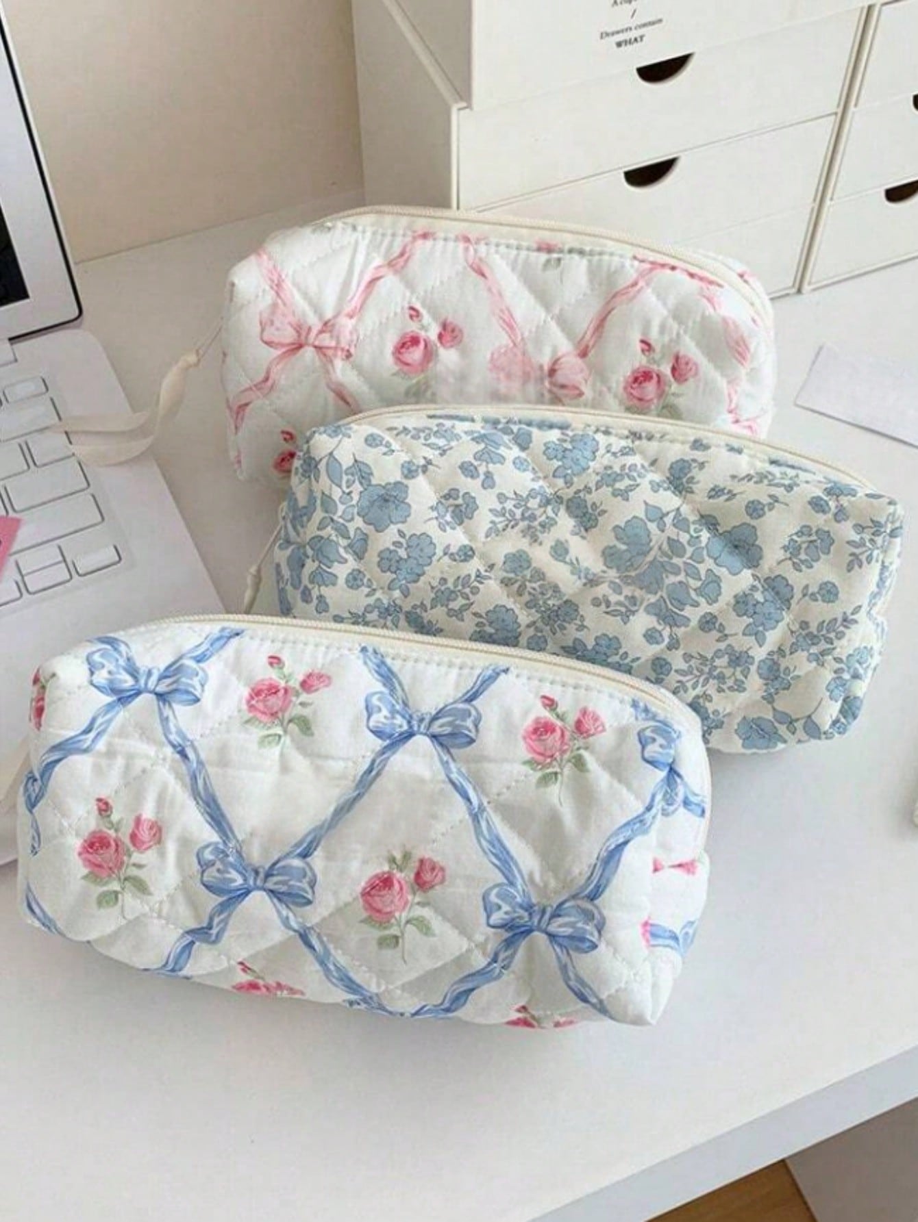 1PC Pencil Bag Pencil Case Pen Holder Coin Pouch Pen Simple Cosmetic Storage Bags Makeup Bag Office Stationery Organizer Pencil And Marker Cases