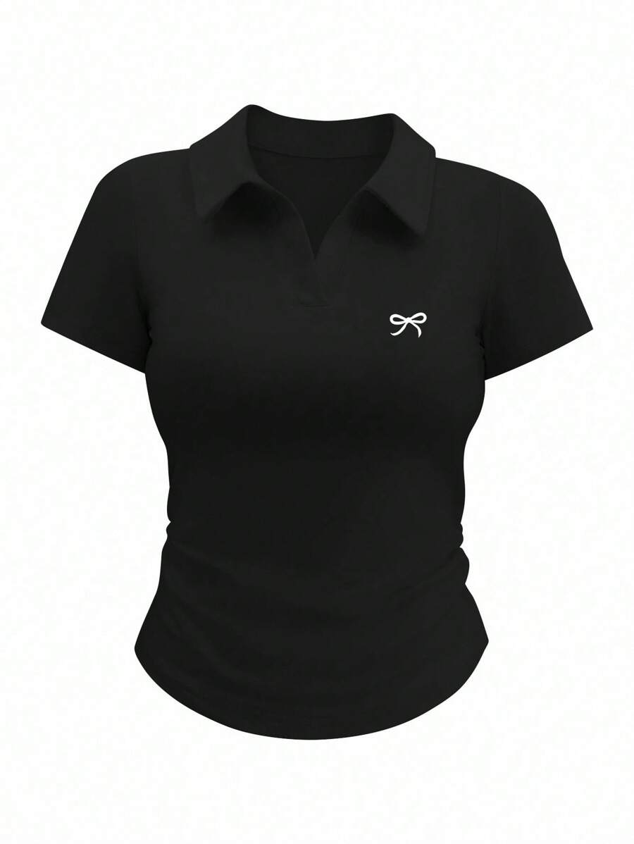 INAWLY Top corto talla grande, mujeres talla grande, top que deja ver el ombligo, moda de mujer, top de primavera para vacaciones