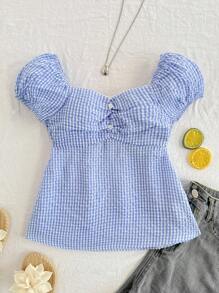 Blue and White