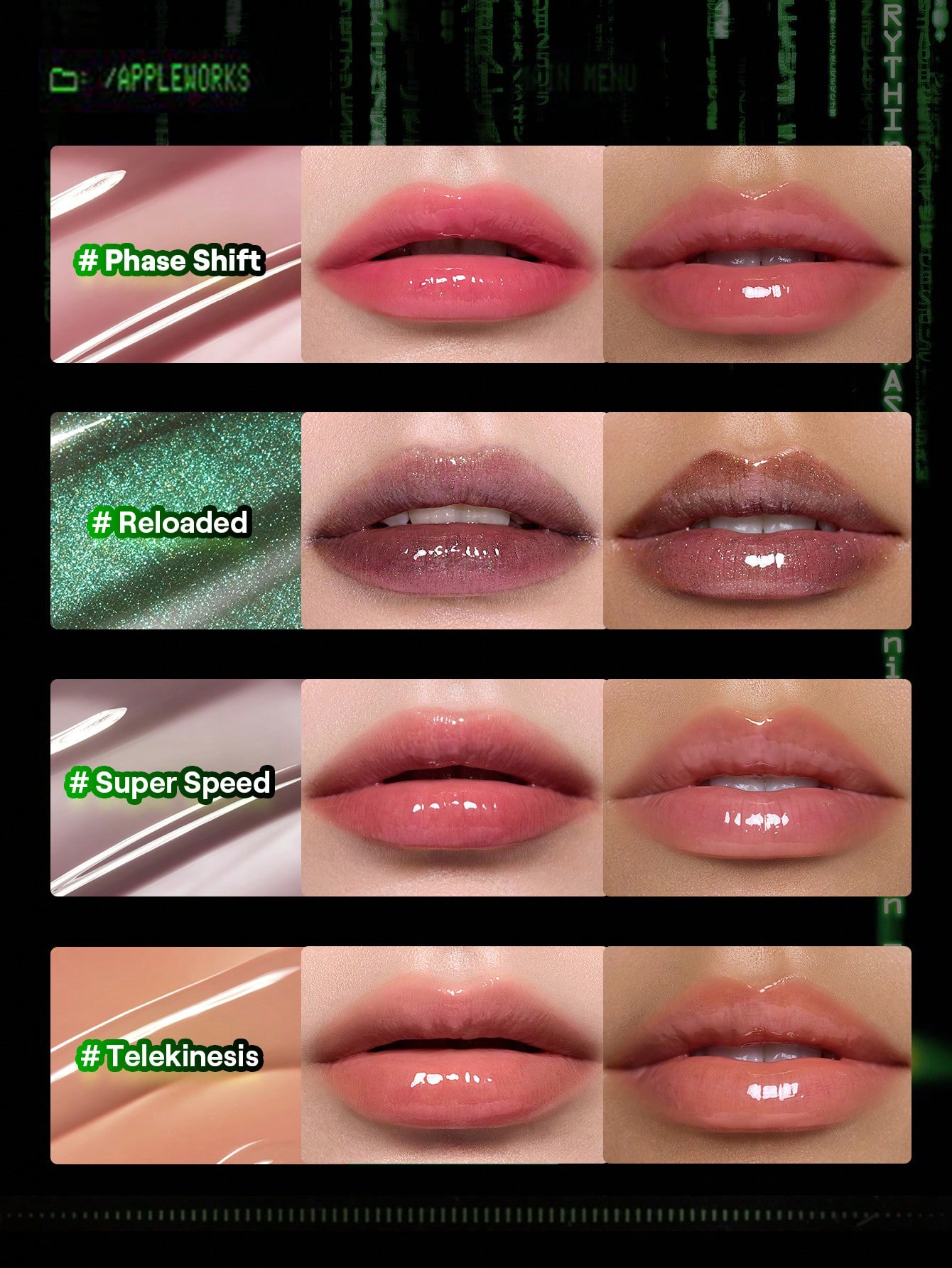 The Matrix Resurrections | SHEGLAM Slowmo リップグロス-Phase Shift