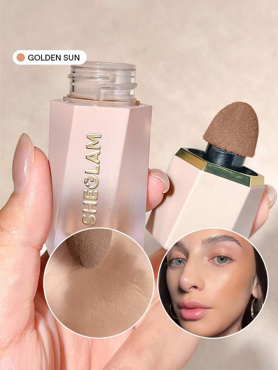 SHEGLAM Bronceador LíQuido Mate Sun Beam-Crema En Gel Golden Sun Contour No Graso Larga DuracióN Altamente Pigmentado Contouring Natural Contouring Bronceador Ligero Brown Contour & Bronzer GraduacióN CumpleañOs Vacaciones Verano OtoñO Y2K Elegante Moda Mujeres NiñAs Marca Maquillaje CosméTico Belleza Fiesta Playa Viaje Camping Aire Libre Escuela Campus ExcursióN Festivales DecoracióN Regalo Presente Rosa Chica Cosplay Mejor Color Encanto Vibra