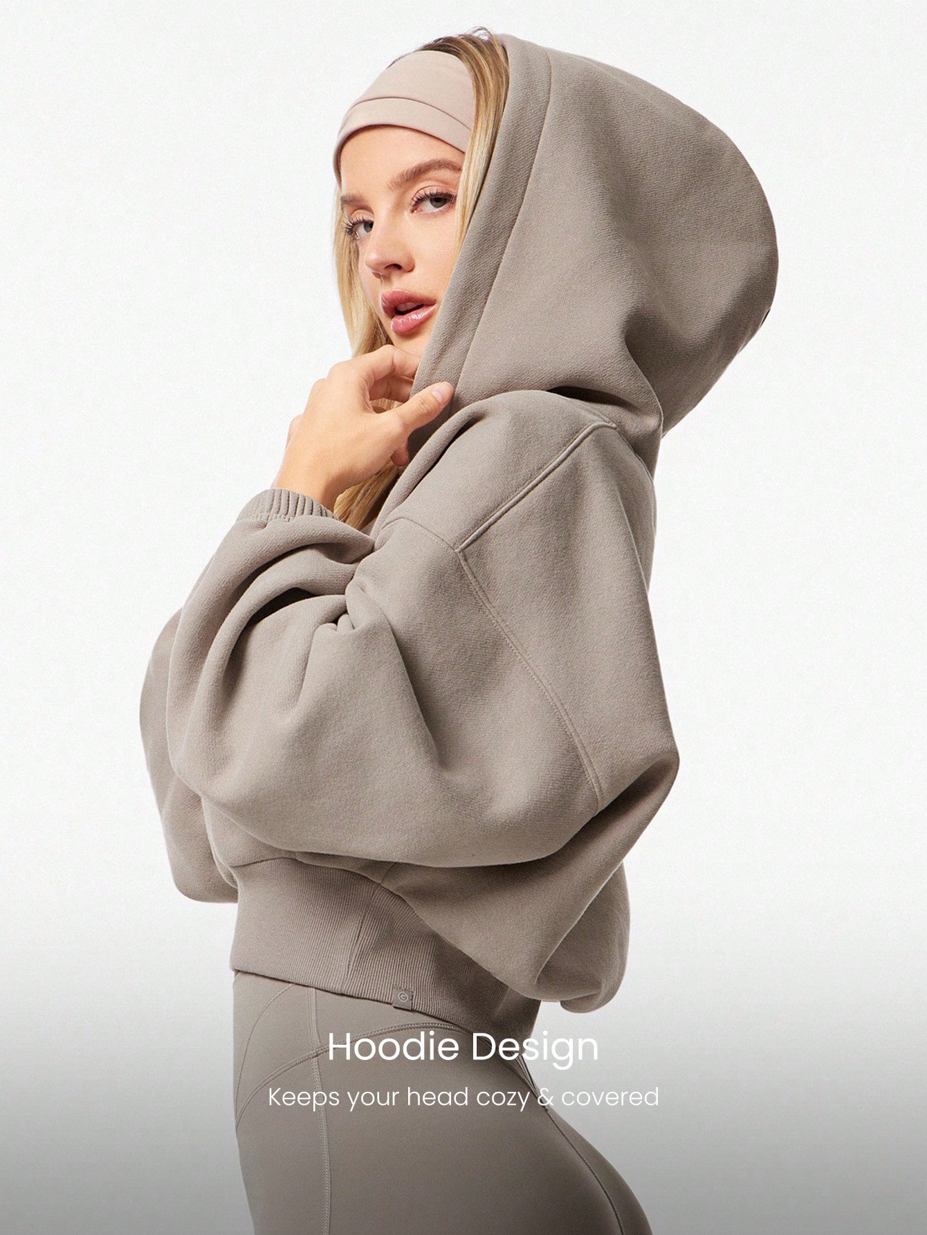 Codzienna bluza z polaru, wygodna, lekka i ciepła, luźna