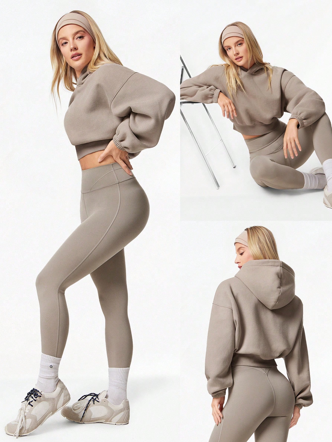 LOVE LIFE MORE DEEP帯付きm.o.v.e Codzienna bluza z polaru, wygodna, lekka i ciepła, luźna