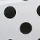Polka dot blue and white