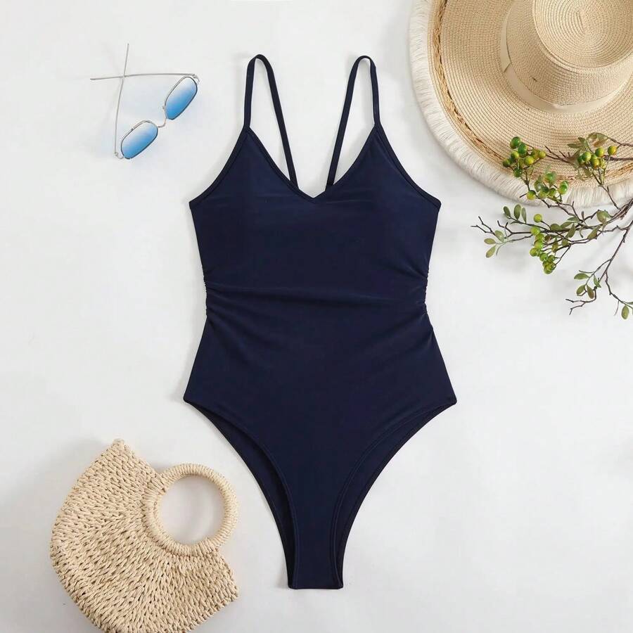 Maillots de bain une pièce pour femmes, Maillots de bain monokini à coupe haute pour femmes 2025, Maillots de bain de plage