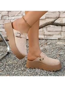 Beige Suede