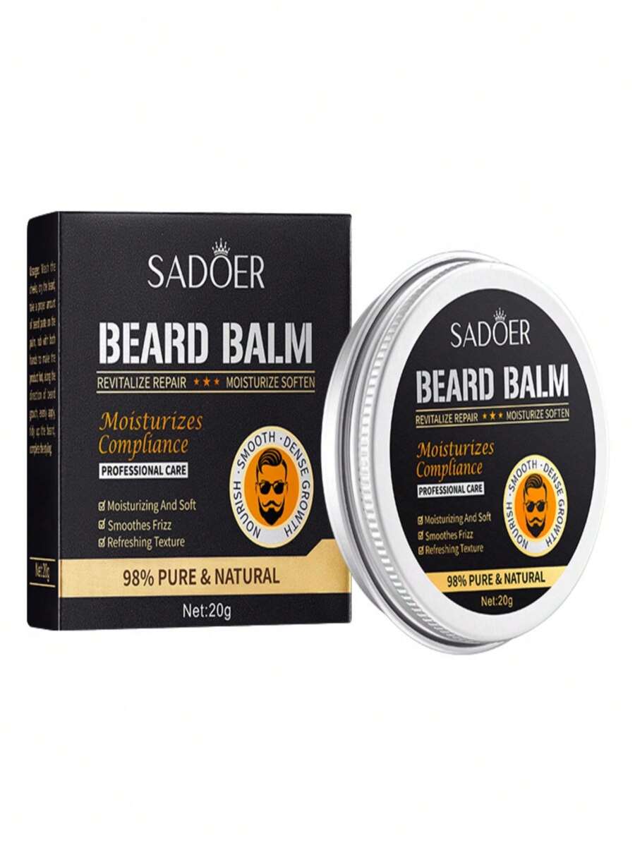 Cera Bálsamo Para Barba Acondiciona Hidrata Da Brillo Y Suavidad 20g