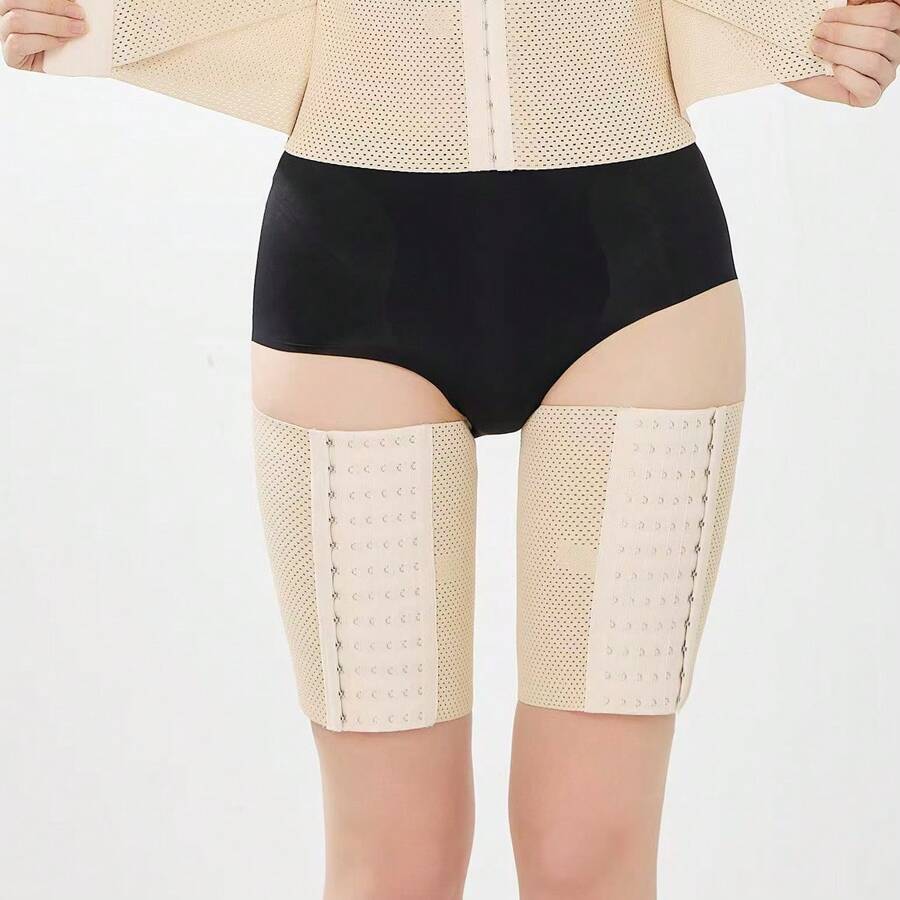 1pc Thigh Shaping Slimming Leg Wrap, Breathable Adjustable Elastic Bandage Leg Wrap For Running, Sports, Leg Shaping, Waist Slimming, Ideal For Leg Tightening Gym Accessories