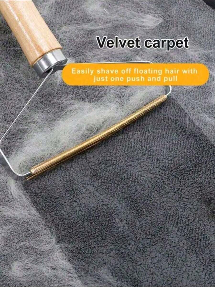 1pc New Hair Remover Ball Remover Clothes Household Manual Hair Remover Brush Pet Pilling Artefact Large Clothes Shaving Hairball Trimmer