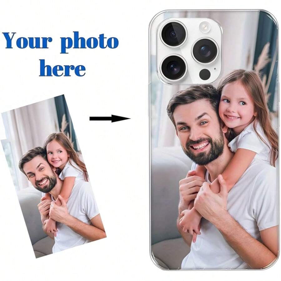 Custom Personalized Phone Cases, Couple Photo Phone Cases, DIY Pattern Custom Cases, Clear Transparent Cases, Birthday Gifts, Mother's Day Gifts, Holiday Presents, Couples, Boyfriend, Girlfriend, Gifts, Photo & Image Printing, Printed Designs, Cats/Dogs, Pets